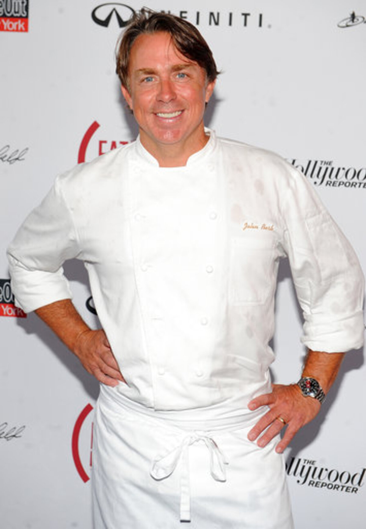 In this May 31, 2015 file photo, chef John Besh attends the Supper to benefit the Global Fund to fight AIDS in New York. Besh stepped  down from the restaurant group that bears his name after a newspaper reported that 25 current or former employees of the business said they were victims of sexual harassment.