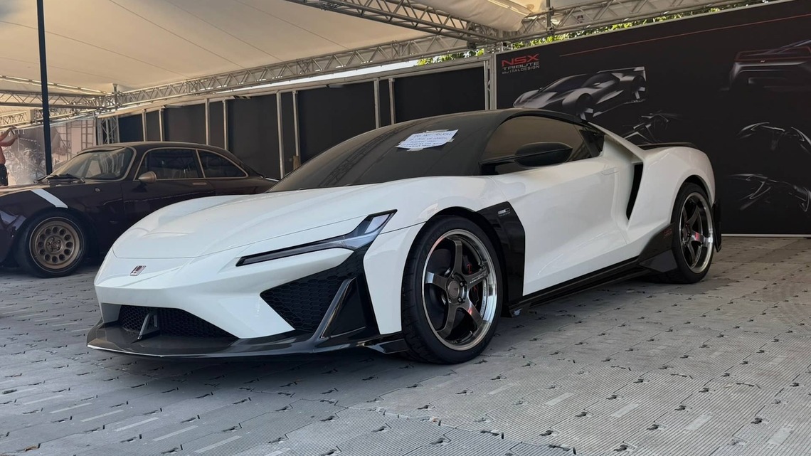 Italdesign's NSX Tribute Mixes Italian Spice with Japanese Supercar DNA 