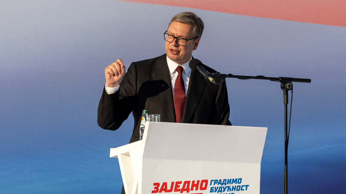 Serbia to hold snap elections on Oct 18 or 25, President Vucic says 