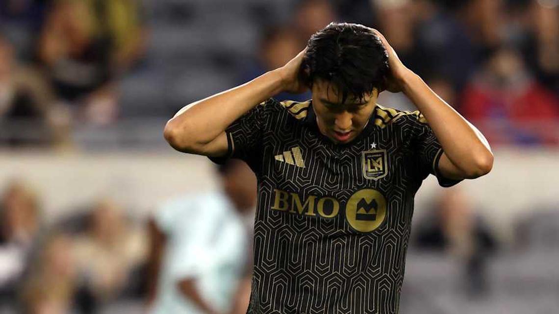  Son Heung-min has yet to score in MLs in 2026. | Kiyoshi Mio-Imagn Images 