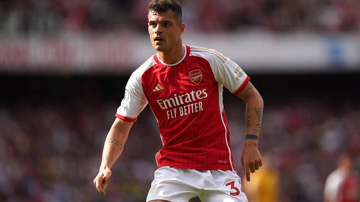  Granit Xhaka spent seven years with Arsenal. | IMAGO/PA Images 