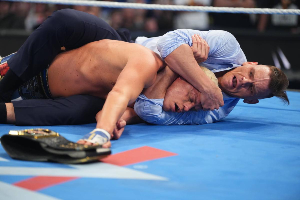  Gunther will challenge Cody Rhodes for the Undisputed WWE Championship at Clash in Italy Getty Images