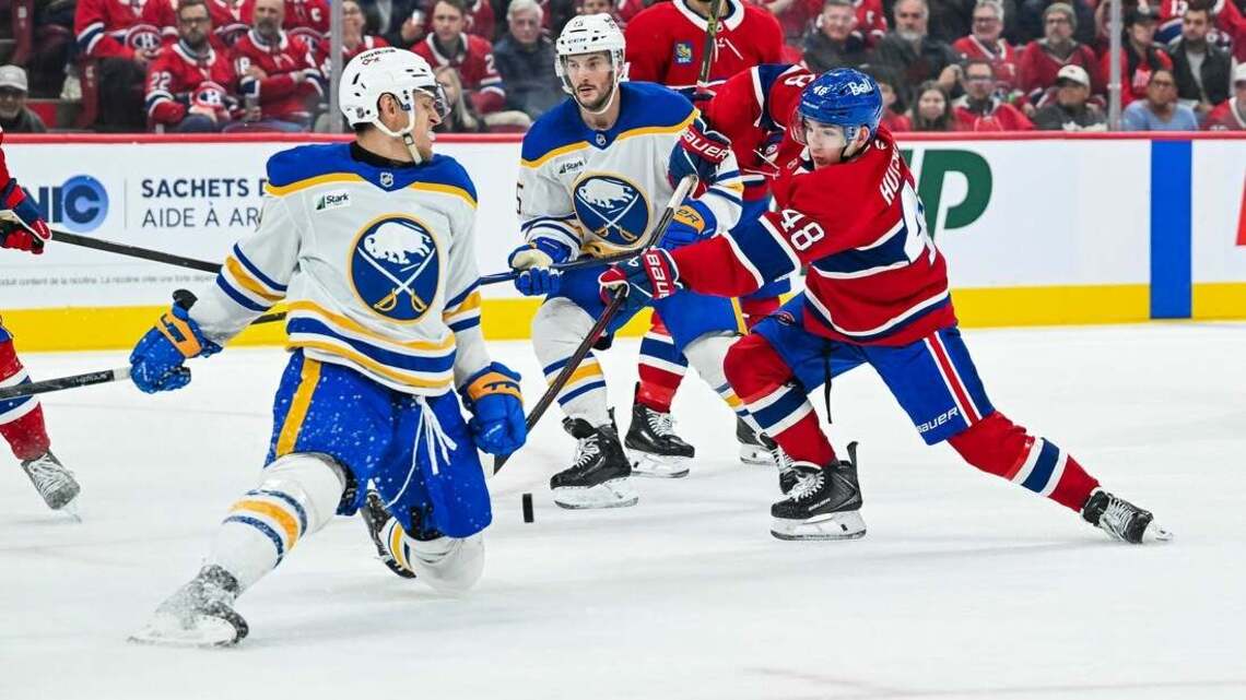 Canadiens relinquish two-goal lead, sink Sabres in shootout 