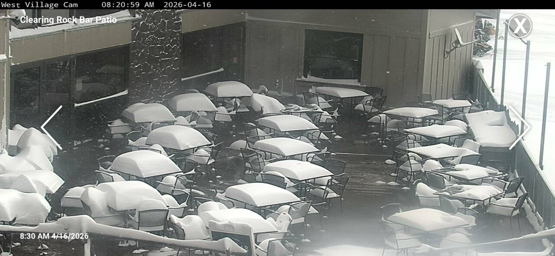 Mt. Bachelor's 'Tables of Truth' as the locals call them, saying it's a pow day!.