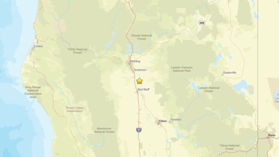 Update: 2.1 magnitude earthquake detected near Anderson, CA on Oct. 8 