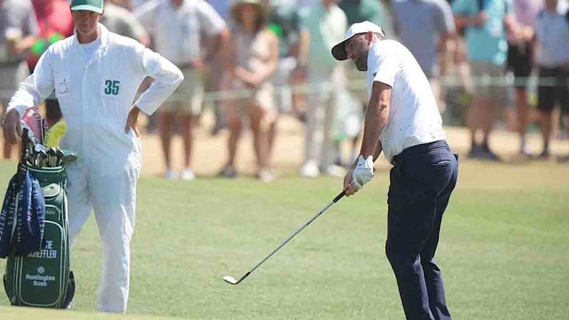  Scheffler's shot a 68 and came up one shot short of a playoff with McIlroy. | Erick W. Rasco/Sports Illustrated 