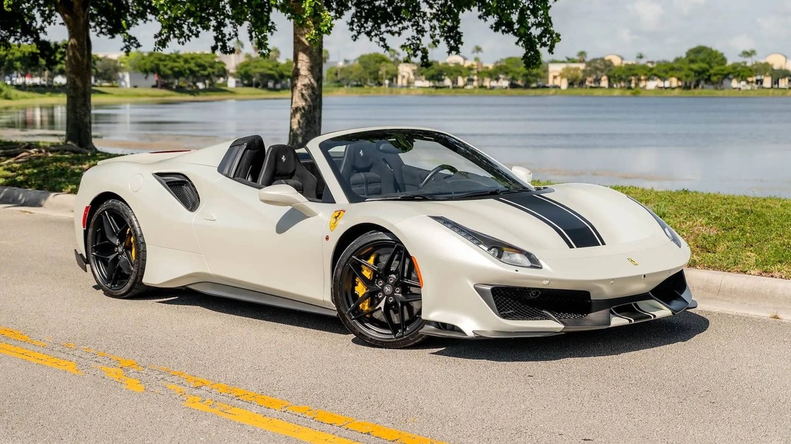 2020 Ferrari 488 Pista Spider for Sale With 907 Miles 