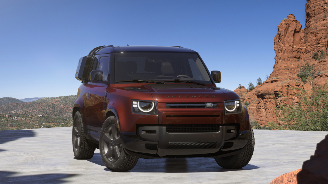 Land Rover Defender Sedona Red Brings Arizona Style To 100 Limited SUVs 