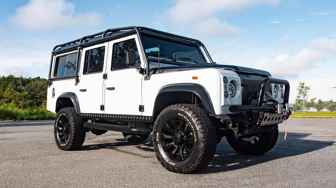 1986 Land Rover Defender 110 For Sale With 1,500 Miles on the Build 