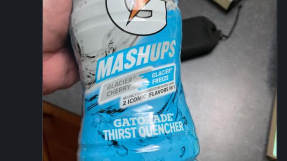  The writer shares a photo of his bottle of Gatorade. | Tyler Lauletta / Sports Illustrated 