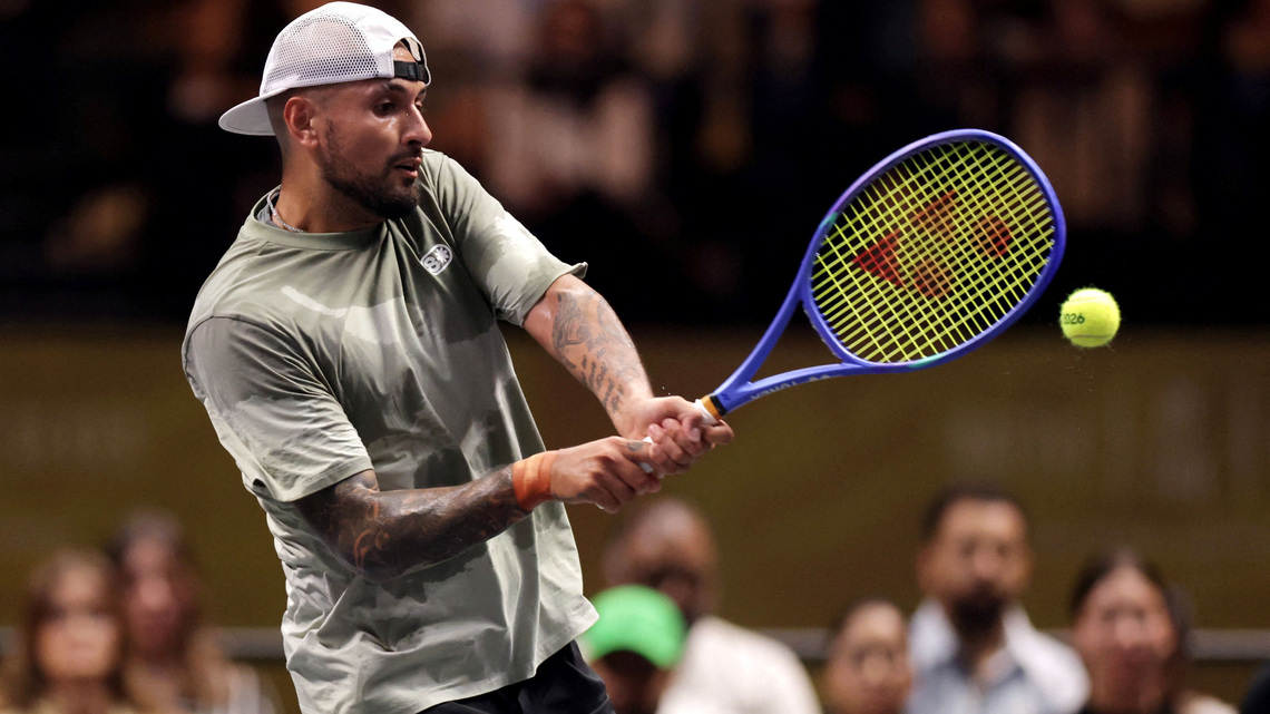 Tennis-Kyrgios provisionally suspended after testing positive for cocaine 