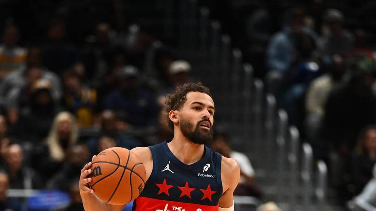  Washington Wizards guard Trae Young (3) should boost AJ Dybantsa's fantasy basketball profile to near-elite status. Brad Mills-Imagn Images | Brad Mills-Imagn Images 