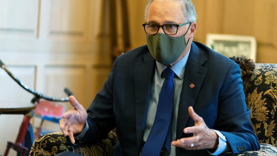 Watch: Gov. Jay Inslee addressed state Thursday (Nov. 12), urged safe holiday plans