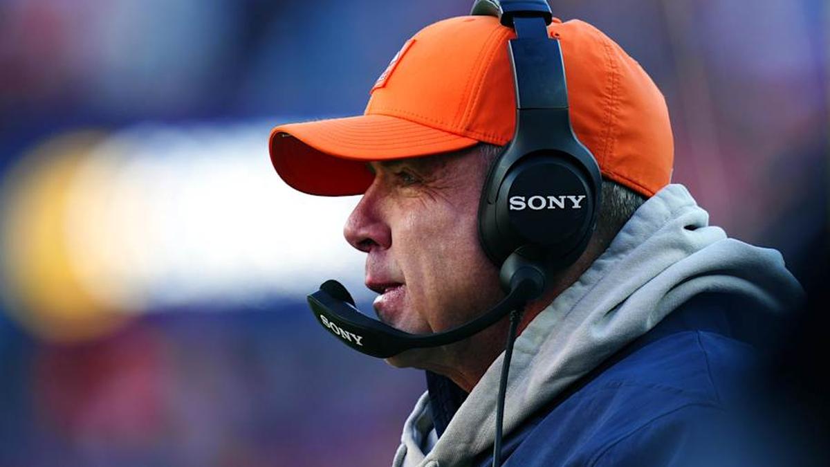  Jan 17, 2026; Denver, CO, USA; Denver Broncos head coach Sean Payton during the first quarter of an AFC Divisional Round playoff game against the Buffalo Bills at Empower Field at Mile High. Mandatory Credit: Ron Chenoy-Imagn Images | Ron Chenoy-Imagn Images 