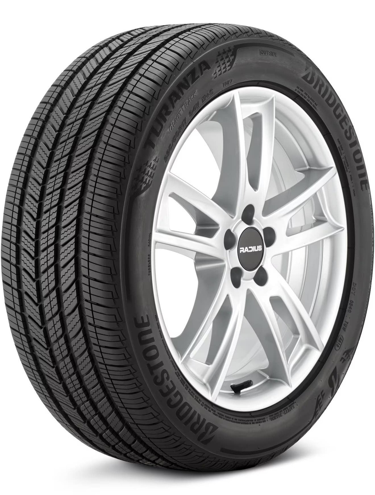  Bridgestone Turanza QuietTrack Tire Rack