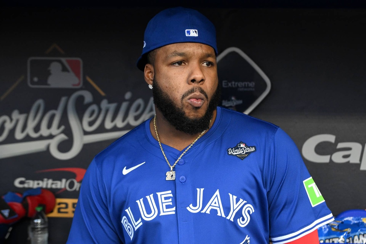 Toronto Blue Jays first baseman Vladimir Guerrero Jr. (27) © Jayne Kamin-Oncea-Imagn Images