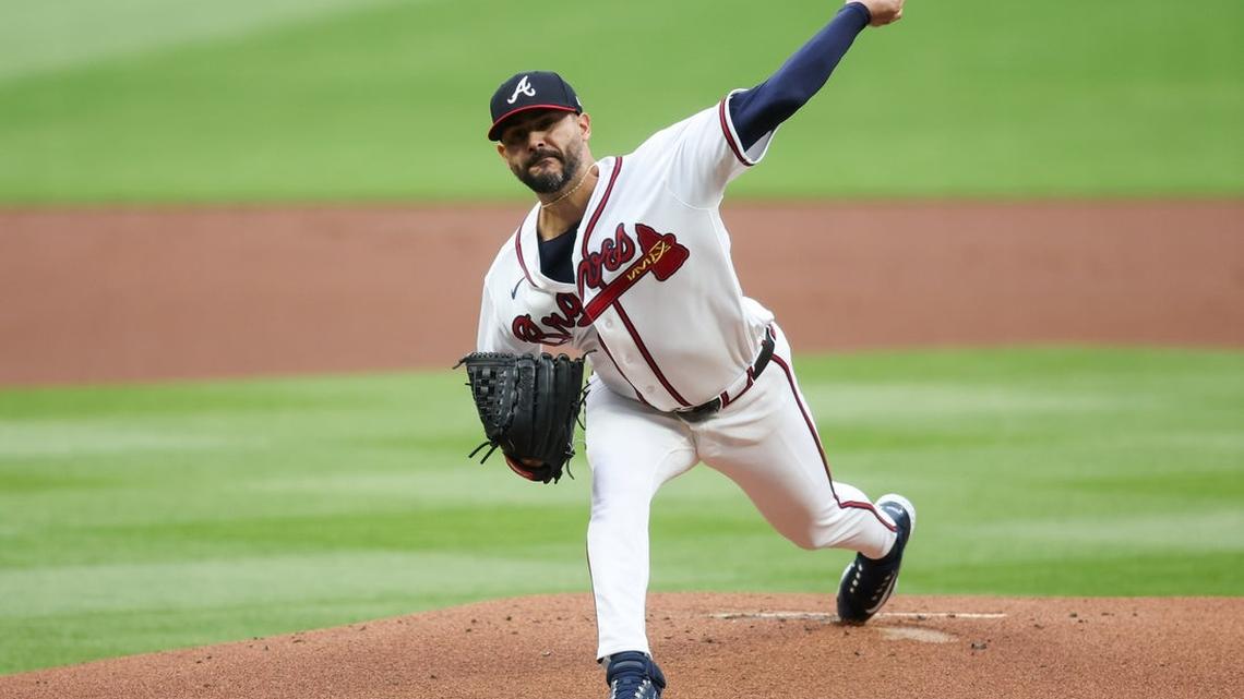 Perez leads Braves past Tigers in matchup of division leaders