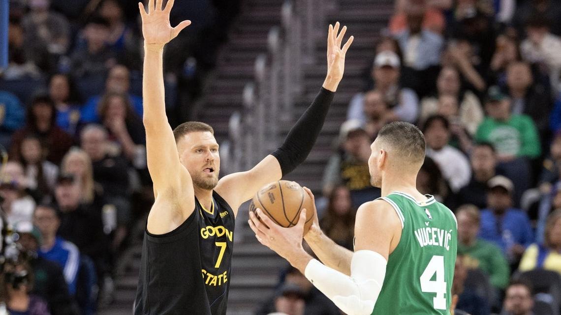 Kristaps Porzingis strives to make an impact as Warriors face Nuggets  