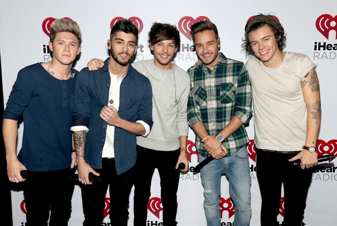 at the "One Direction iHeartRadio Album Release Party" hosted by Ryan Seacrest at the iHeartRadio Theater Los Angeles  Clear Channel's new music and events venue located at The Burbank Studios in Burbank, CA