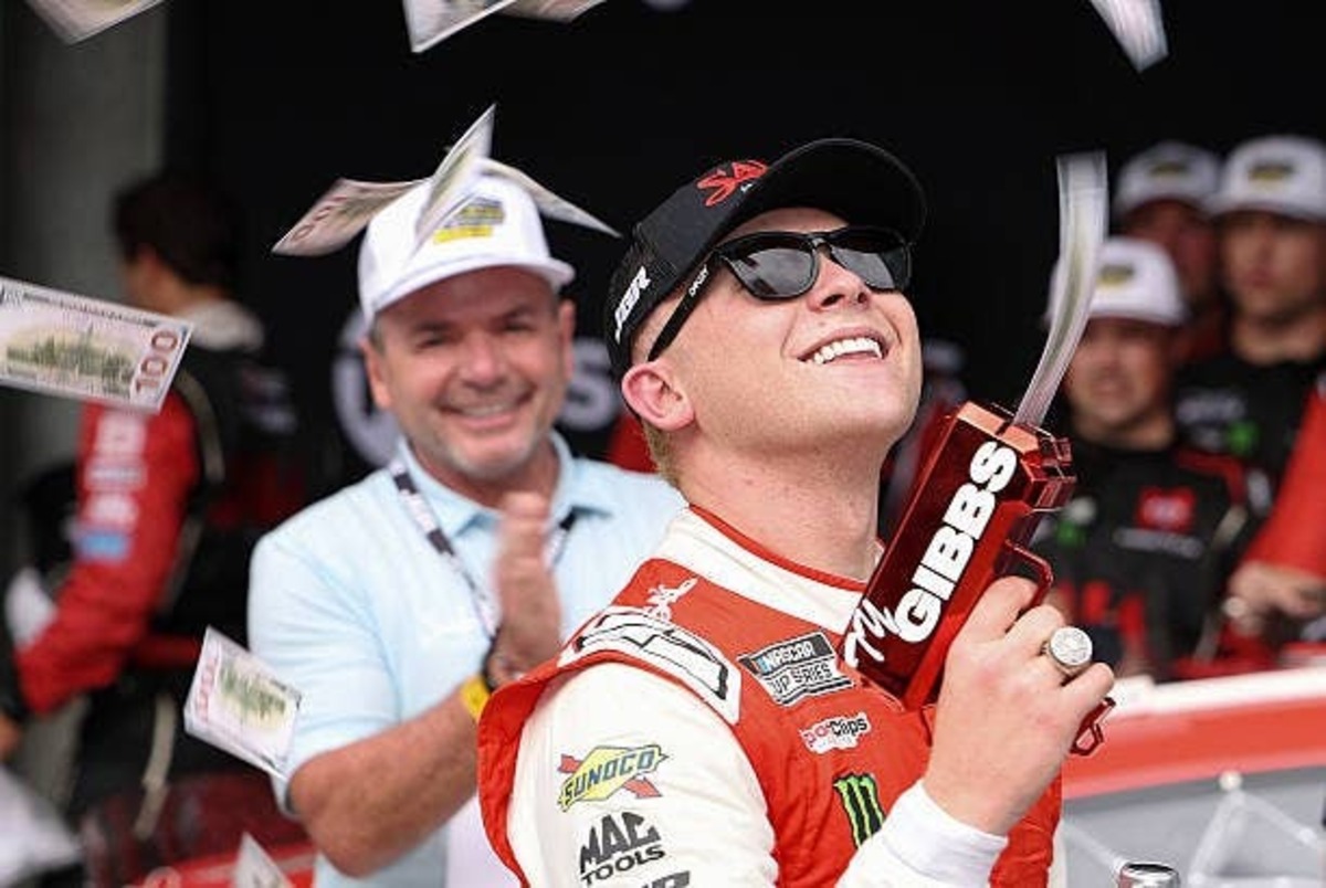  Ty Gibbs Wins the 2025 NASCAR In-Season Challenge for $1 Million. (Photo by James Gilbert/Getty Images) (Photo by James Gilbert/Getty Images)