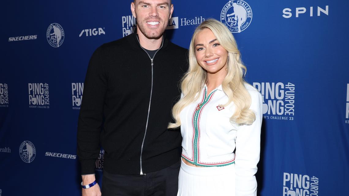 Dodgers Star Freddie Freeman's Wife Chelsea Shares Photo From Hospital Bed 