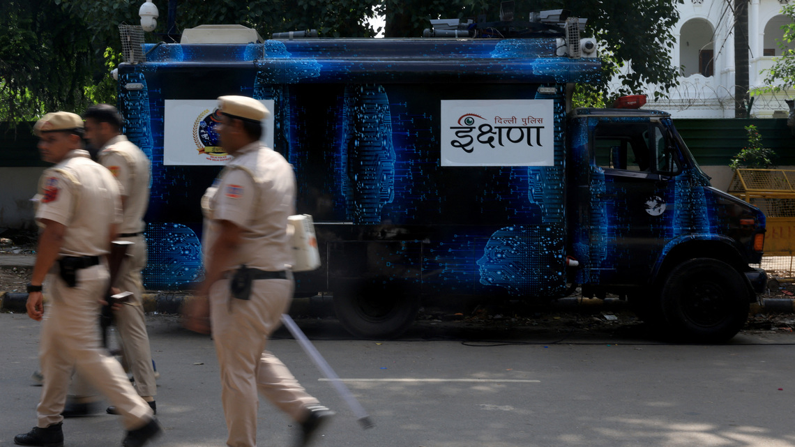 Modi faces challenge from activists over surveillance at India youth protest 