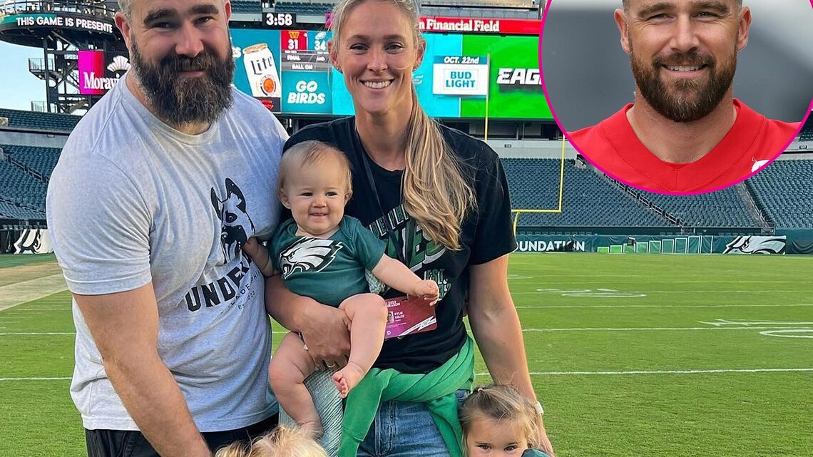 Kylie Kelce's Daughters Have Travis Kelce ‘Wrapped Around' Their Finger 