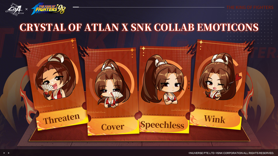 Mai Shiranui Joins Crystal Of Atlan In King Of Fighters Collab 
