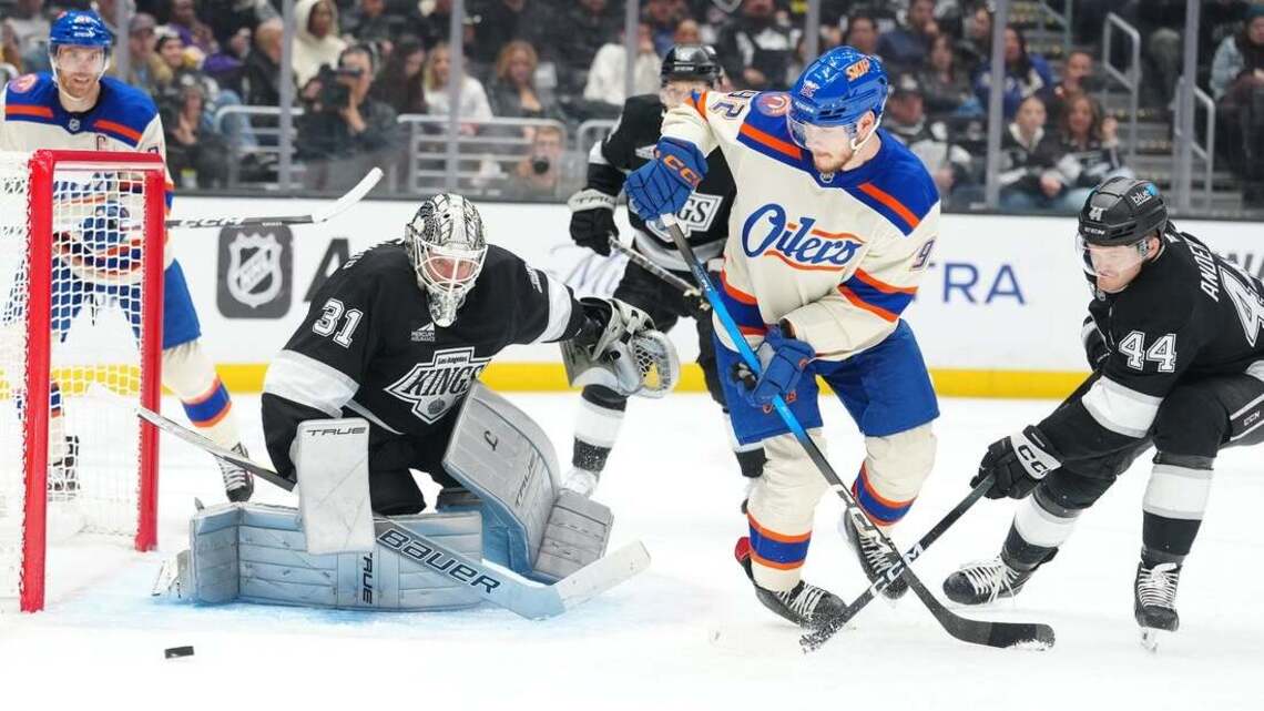 Surging Oilers bring 5-game win streak into meeting with Mammoth 