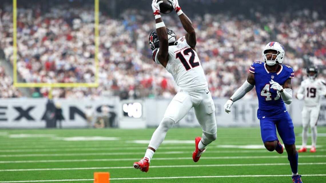 Report: Texans WR Nico Collins (hamstring) uncertain for Week 2 