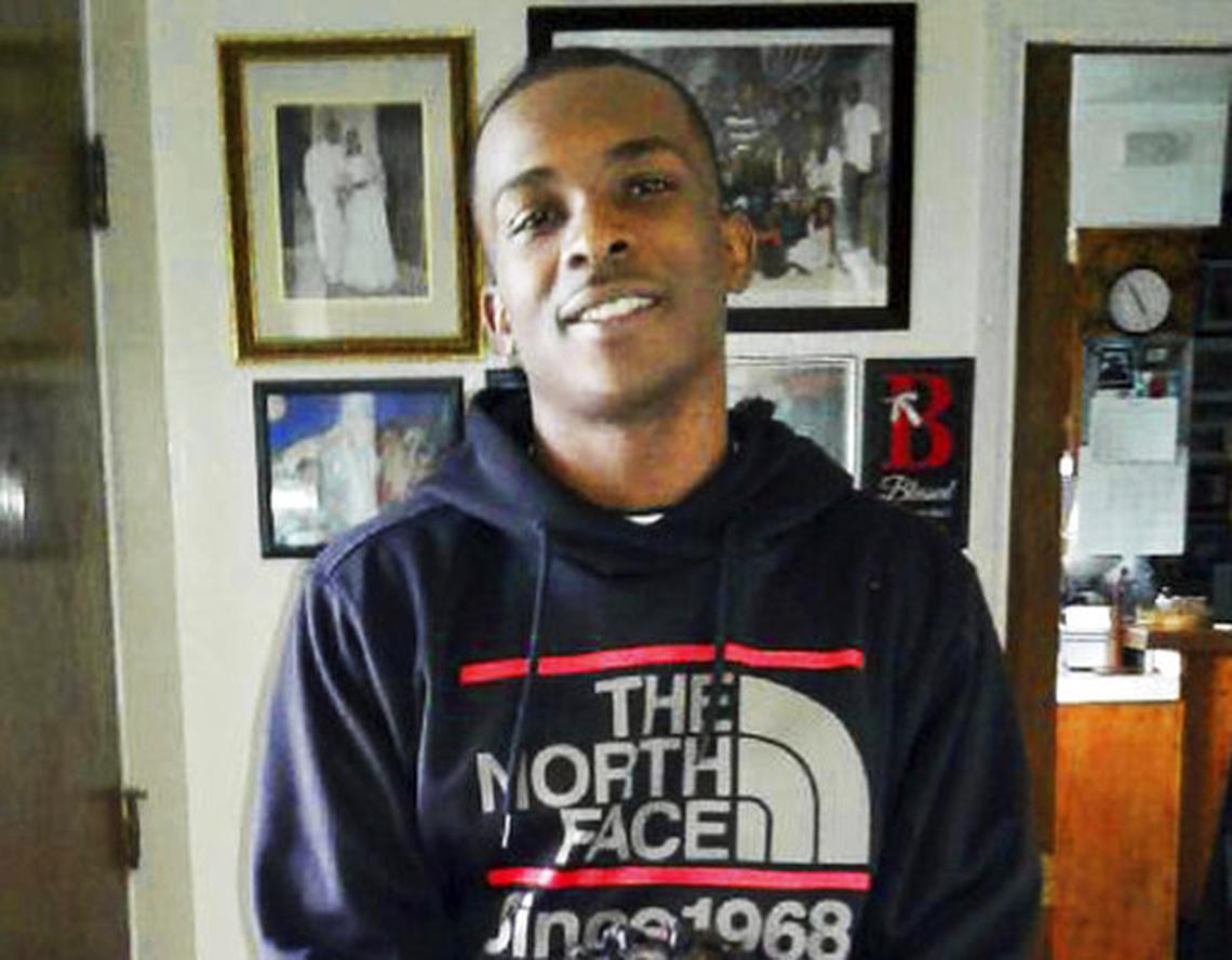 This March 18, 2018 photo, courtesy of the family, shows Stephon Clark at 5:20 p.m. in the afternoon before he died in a hail of police gunfire in the backyard of his grandmother Sequita Thompson’s home in Sacramento.