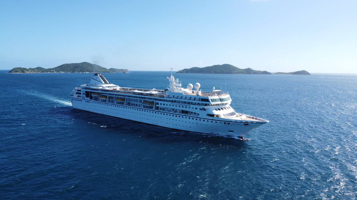 Residential cruise around the world ceases operations