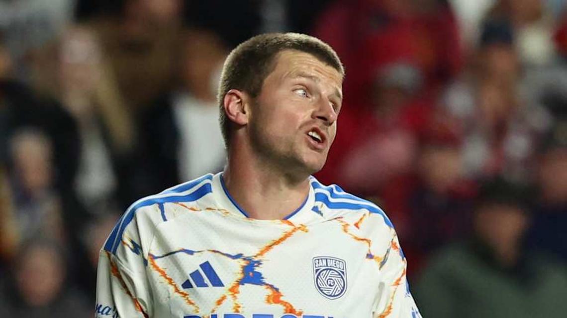  2026 has been a challenging season for Anders Dreyer and San Diego FC. | Rob Gray-Imagn Images 