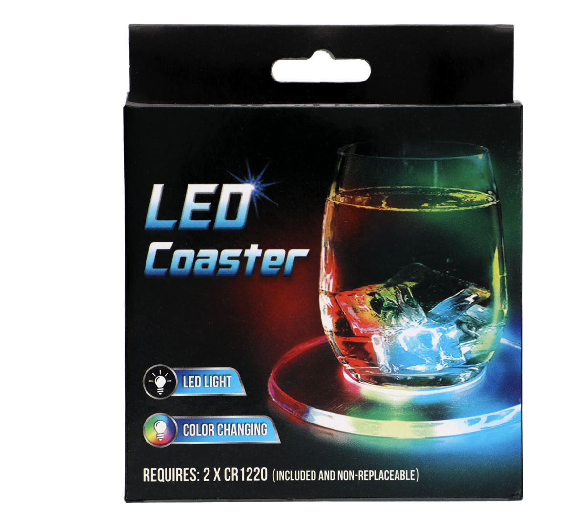 LED CoasterCourtesy of Dollar Tree