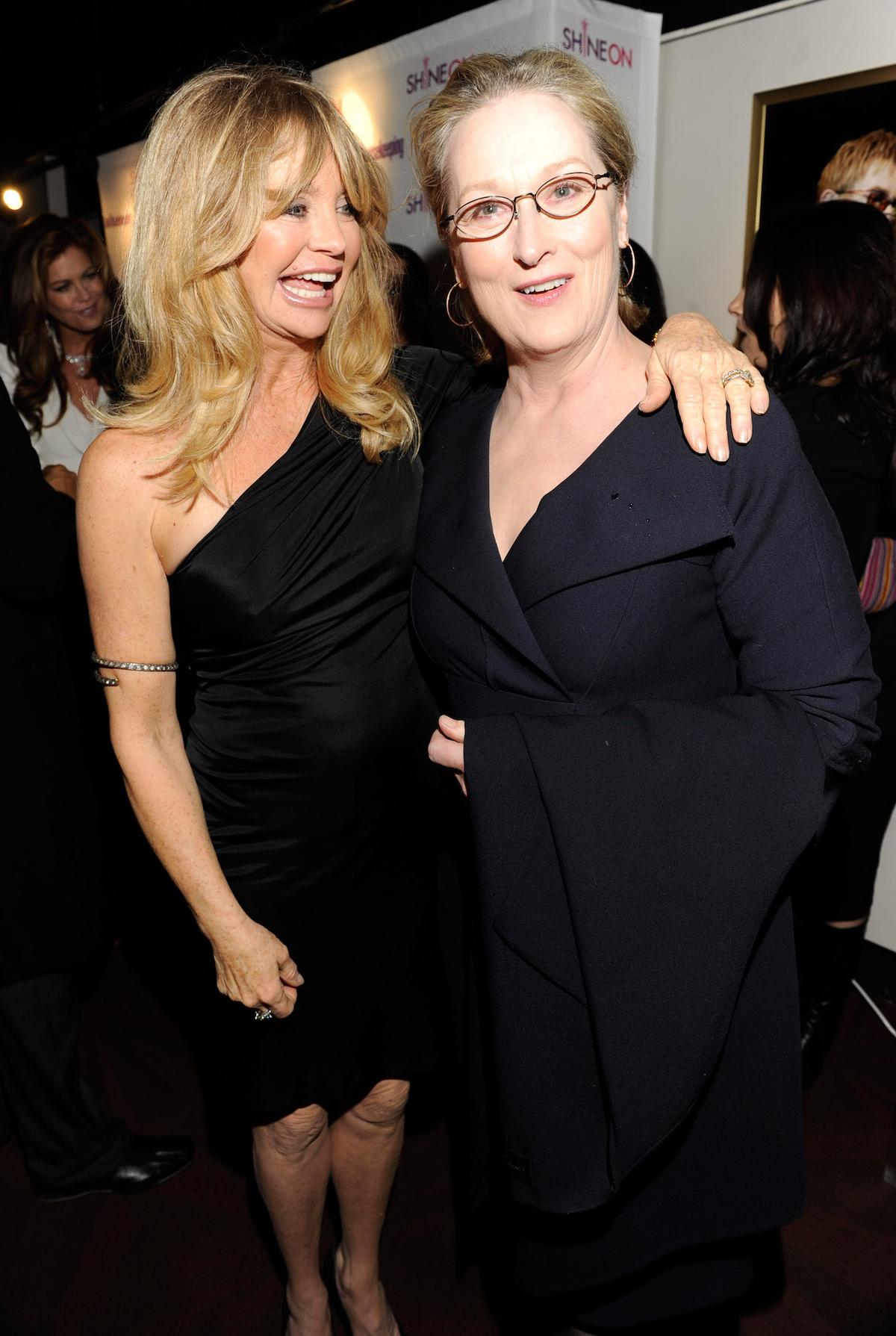 Goldie Hawn and Meryl Streep.