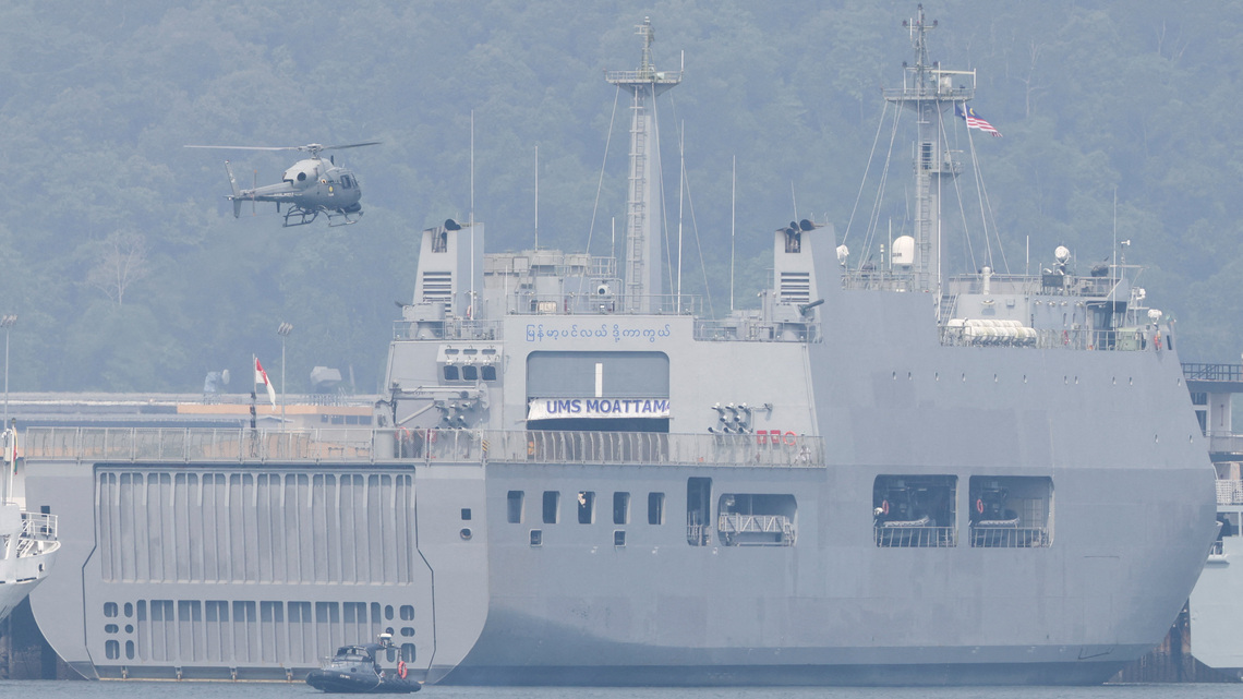 Myanmar ships with returnees from Malaysia enter home waters, state media says 