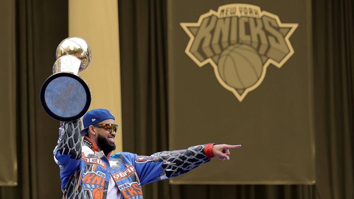 "I still can't fathom that we've done it" - Karl-Anthony Towns still can't get used to NY Knicks fans calling him an NBA champion 