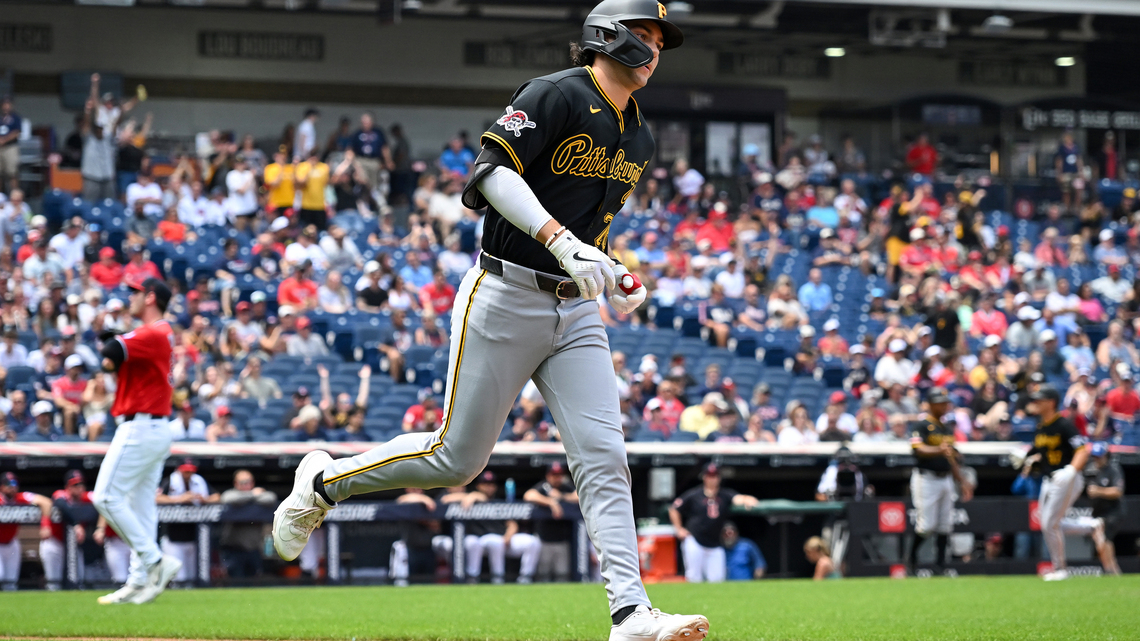Pirates split doubleheader with Guardians after bullpen collapses in nightcap 