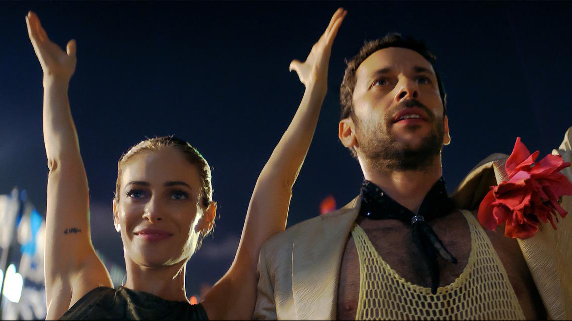 Review: In the glittering satire 'Yes,' the party rages on in Israel, while guilt is optional 