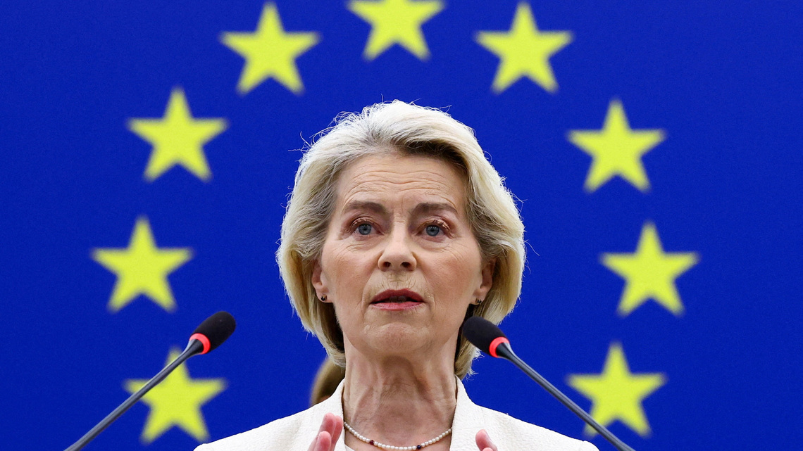 EU's von der Leyen backs European Security Council and 'playbook' against sabotage 