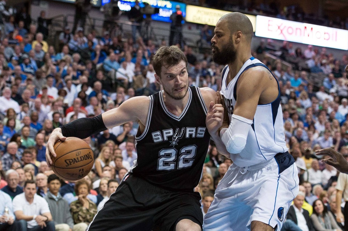  San Antonio Spurs center Tiago Splitter (22) Jerome Miron-Imagn Images