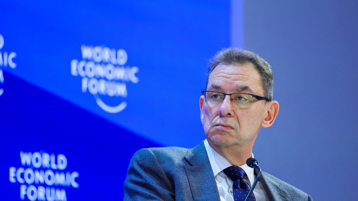Chairman and CEO of Pfizer Albert Bourla attends the 56th annual World Economic Forum (WEF) meeting in Davos, Switzerland, January 23, 2026. REUTERS/Denis Balibouse