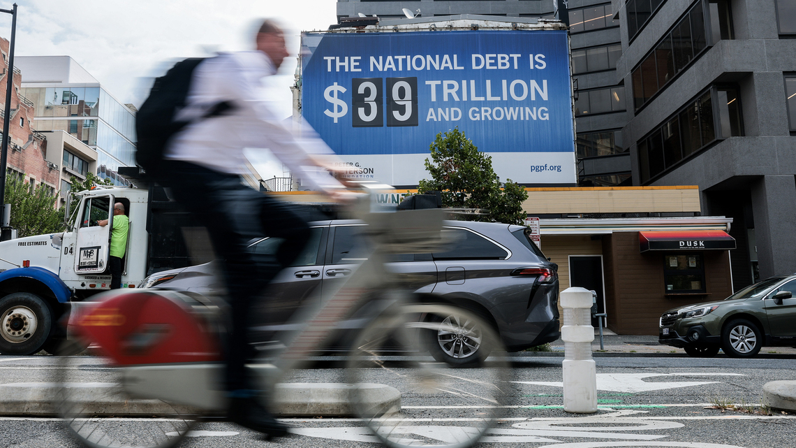 Commentary: At $40 trillion in debt, Washington is stealing from younger generations 