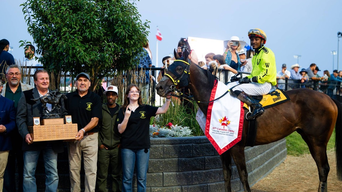 ‘I've Wanted To Win This Race For A Long Time': Quarry Provides Owner With First Canadian Derby Score 