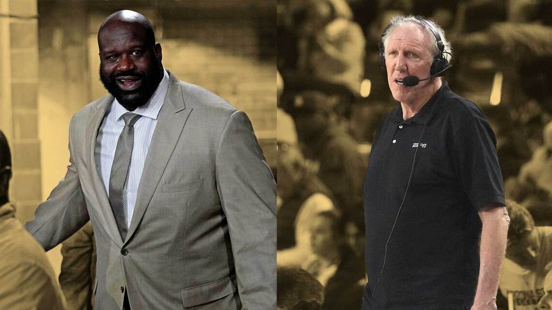 "I'm 342, 17 percent body fat" – Shaquille O'Neal fired back after Bill Walton questioned his weight 