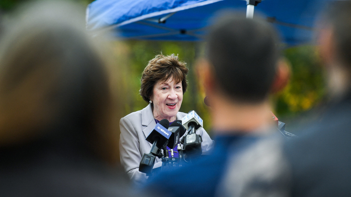 Last Republican incumbent senator in a Democratic-leaning state fights for survival 