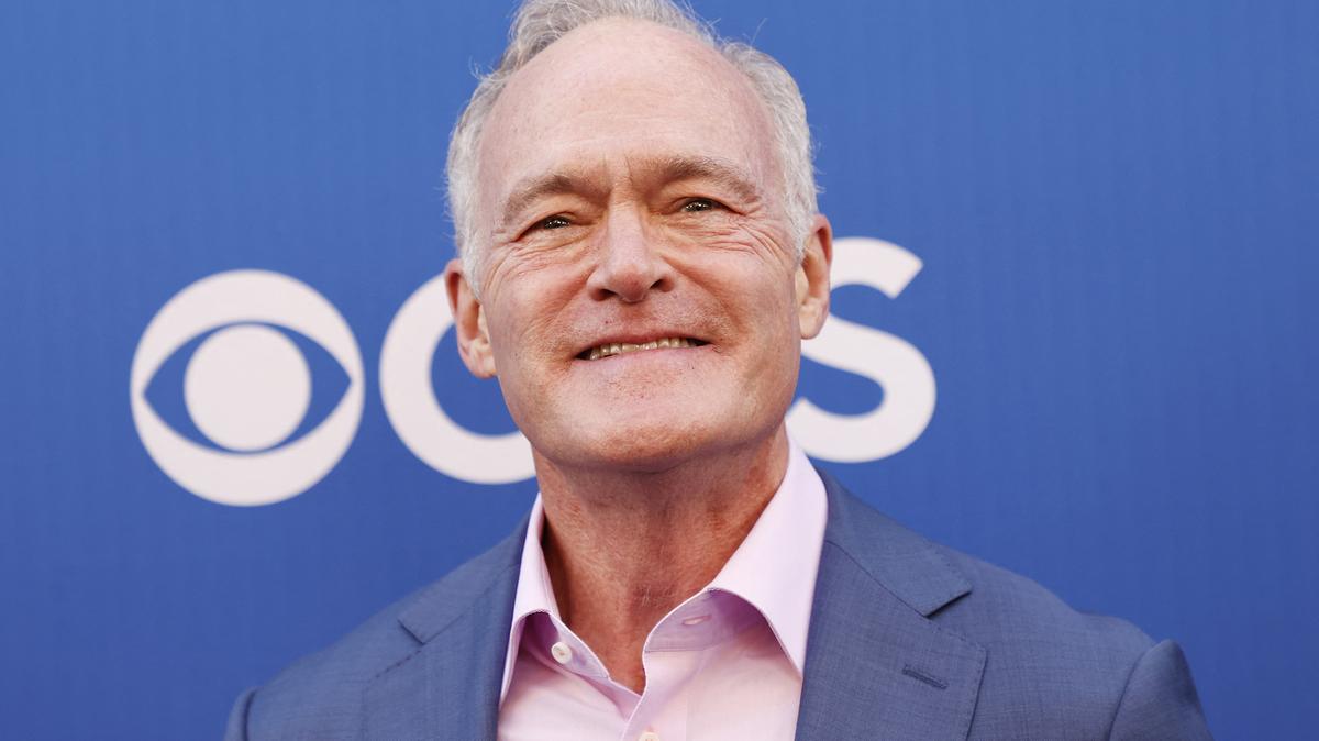 Journalist Scott Pelley attends a celebration of the announcement of CBS's new Fall schedule at Paramount Studios in Hollywood on May 2, 2024. (Michael Tran/AFP/Getty Images/TNS)