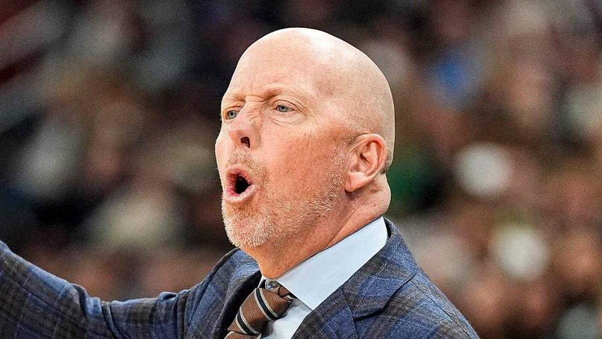  UCLA head coach Mick Cronin reacts to a play against Michigan State during the first half of Big Ten tournament quarterfinal at United Center in Chicago on Friday, March 13, 2026. | Junfu Han / USA TODAY NETWORK via Imagn Images 