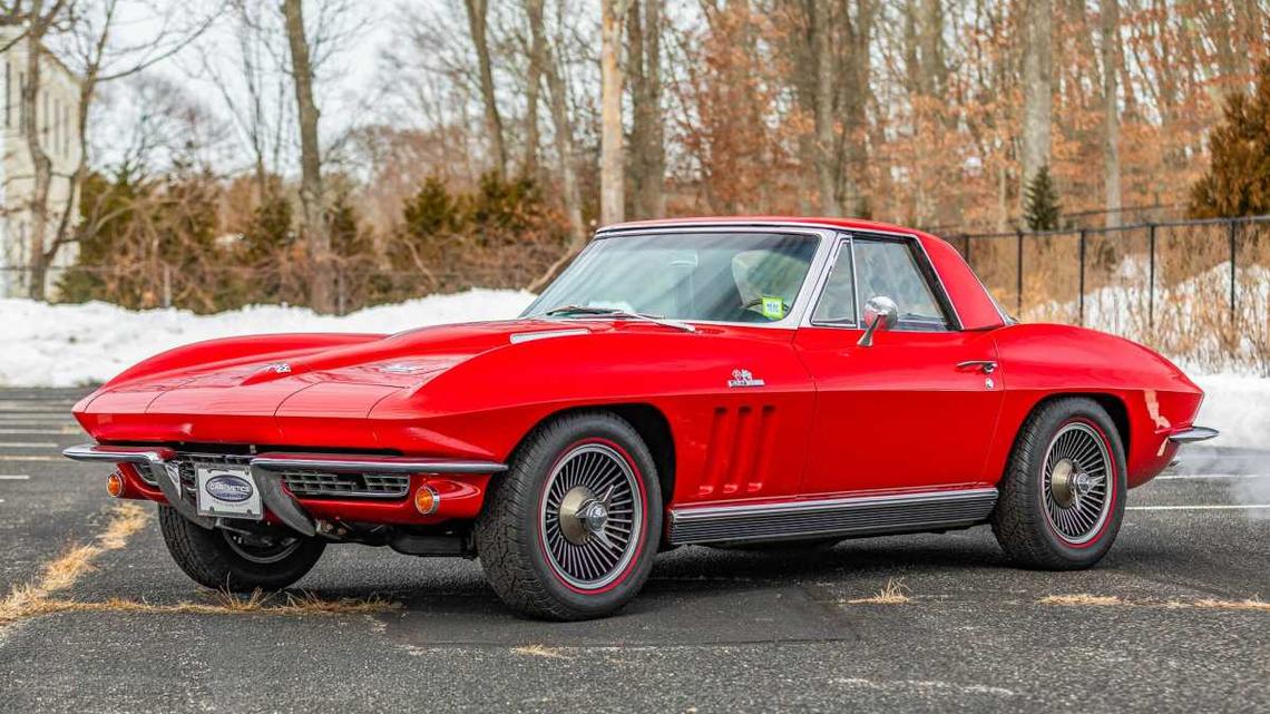 This 1966 Chevrolet Corvette Convertible Is For Sale With Just 42,950 Miles & Priced At $... 