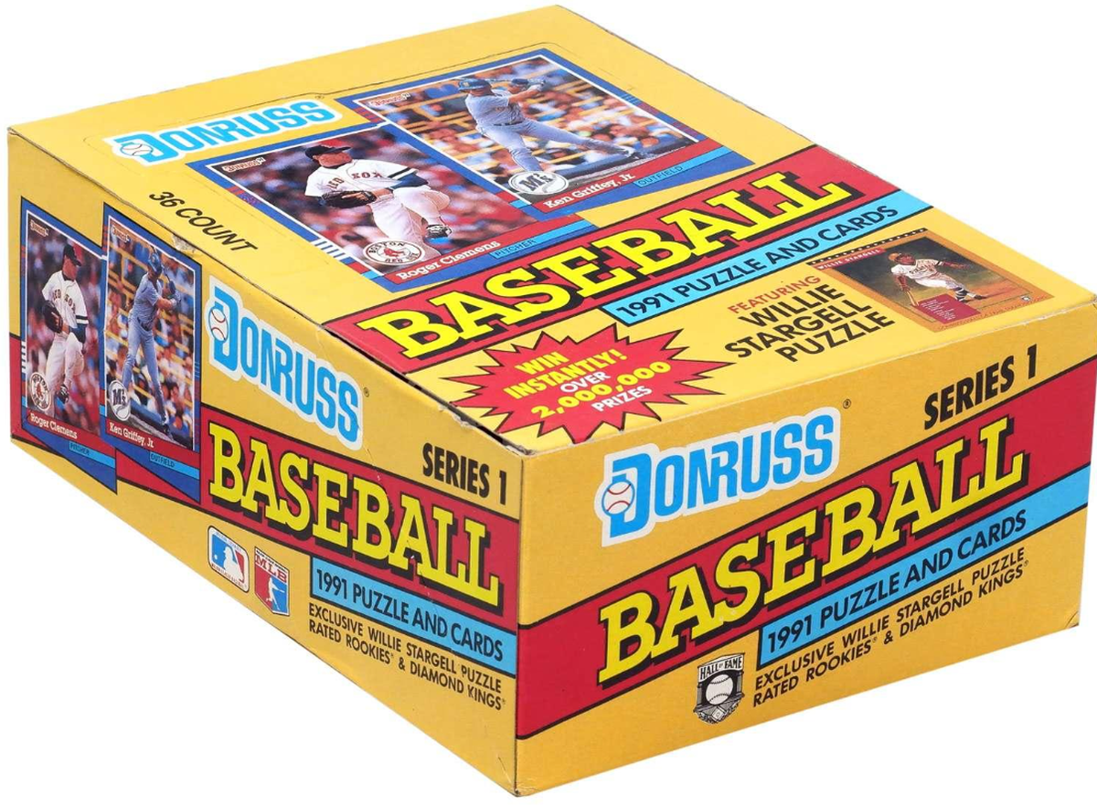  Original Junk Wax-era wax boxes remain iconic examples of unchecked production overwhelming long-term collector demand. Credit:Donruss